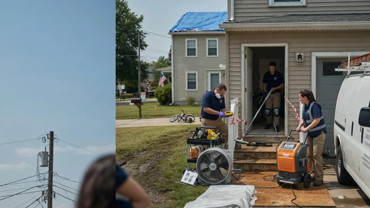 Water Damage Repair in Slagle, LA near me